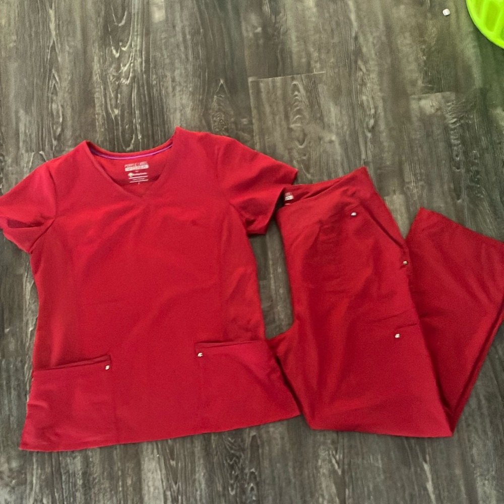 Healing hands yoga scrub set